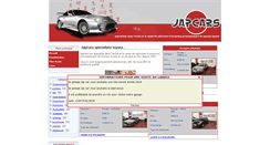 Desktop Screenshot of japcars.be