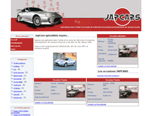 Tablet Screenshot of japcars.be